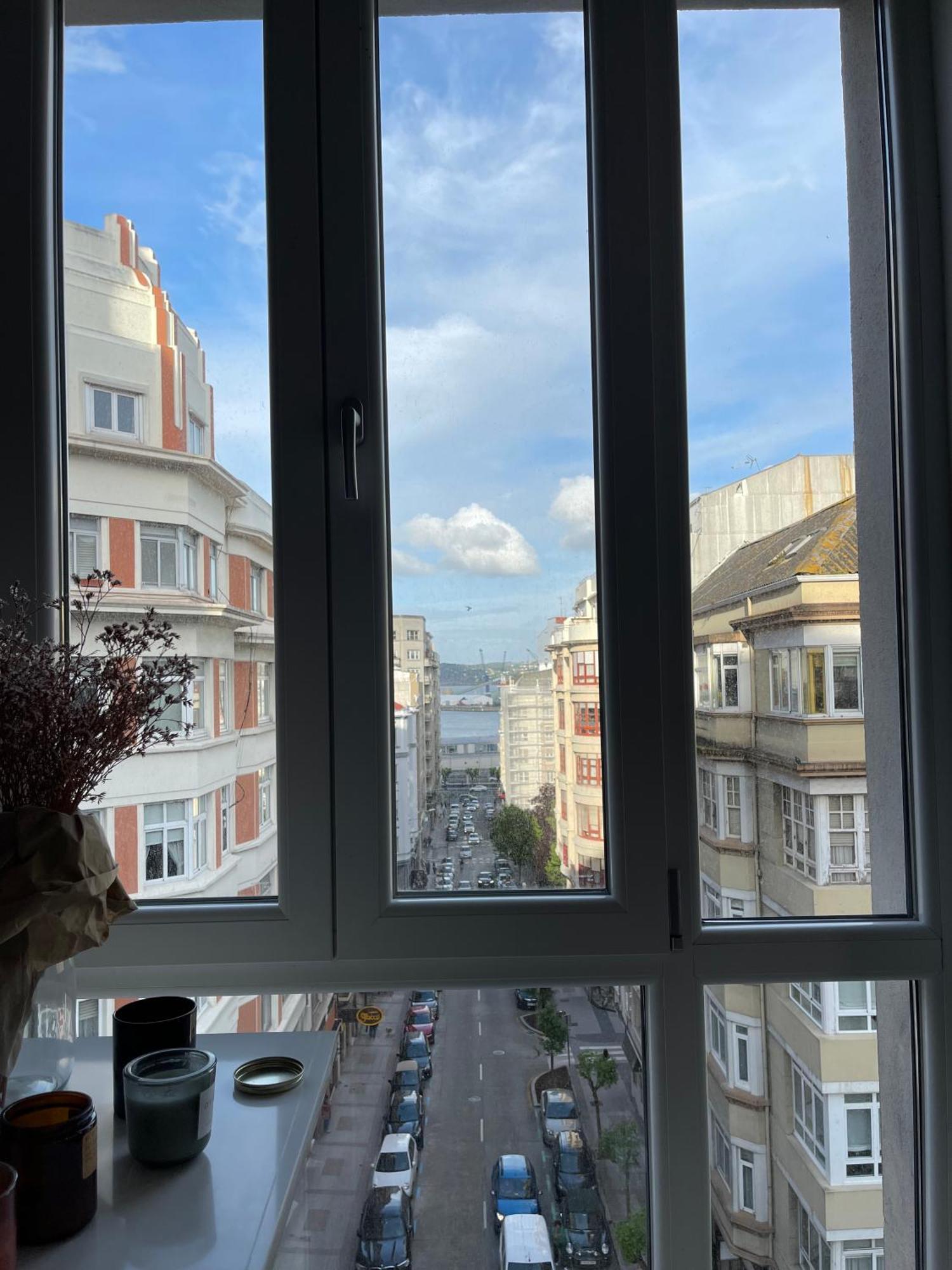 Espectacular Apartamento En El Centro De La Ciudad A Coruña Εξωτερικό φωτογραφία